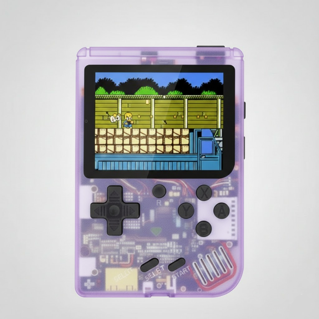 William | Portable Retro Handheld Game Console with Color Screen