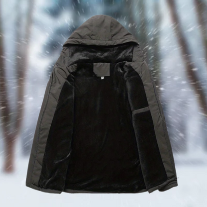 Mark | Waterproof Hooded Jacket with Zipper Pocket