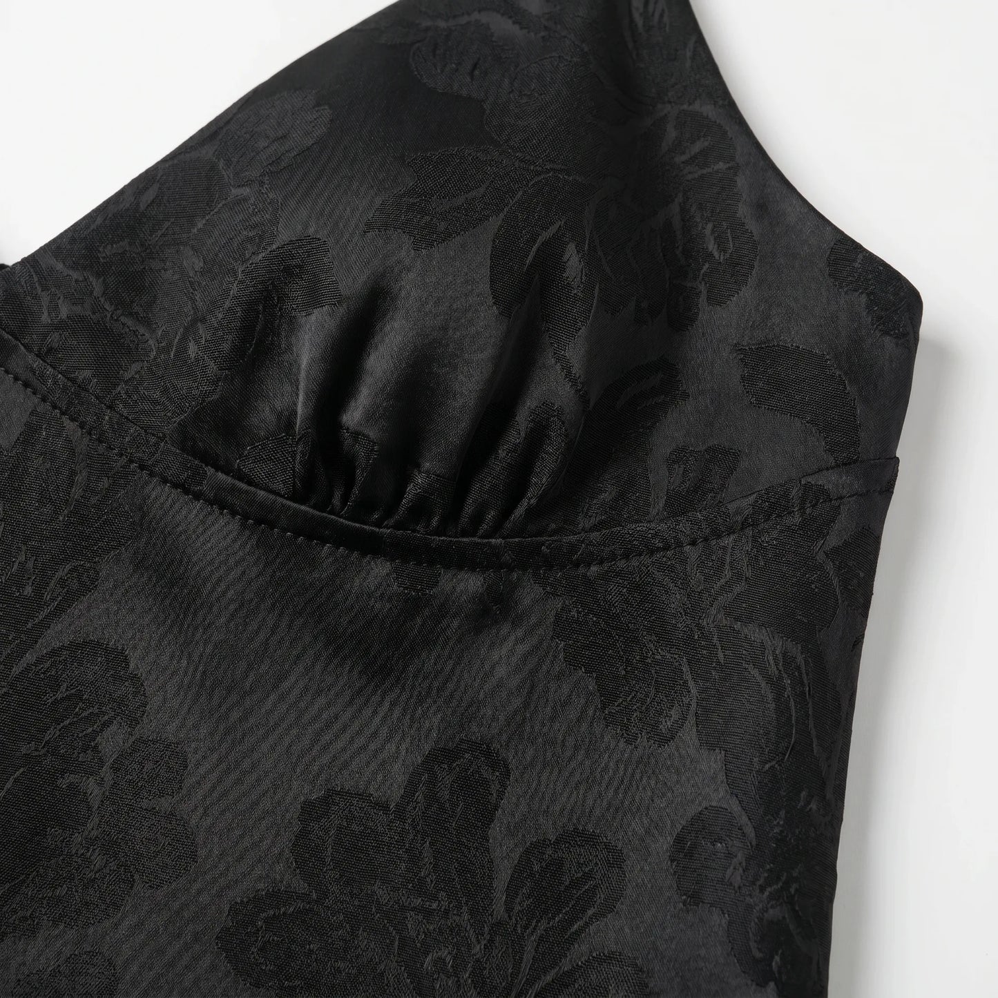 Nora | Satin Cami Top with V Neck