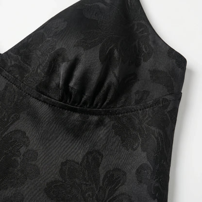 Nora | Satin Cami Top with V Neck