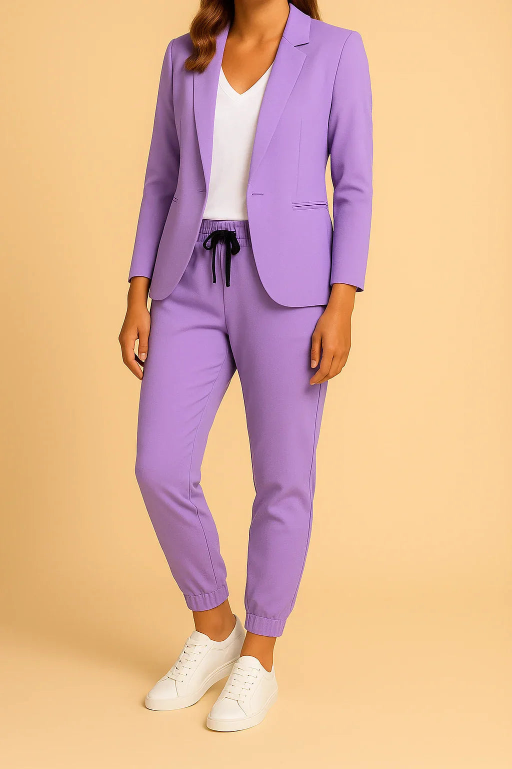 Helena | Women’s Elegant Structured Suit Set with Jacket