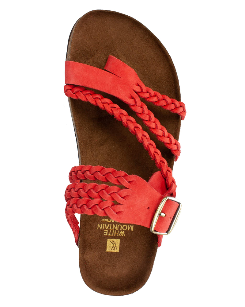 Savannah | Women’s braided toe loop sandals with comfort sole