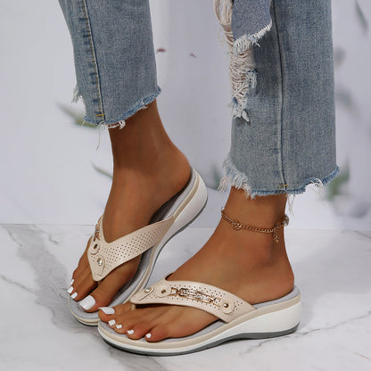 Jessalyn | Women’s Strappy Wedge Sandals | Stylish