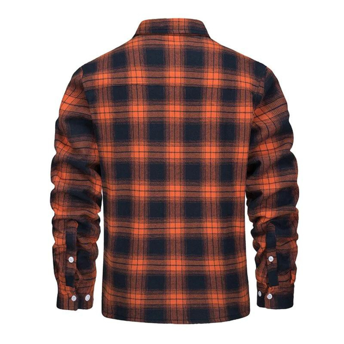 Noah | Men's Plaid Hooded Jacket with Long Sleeves