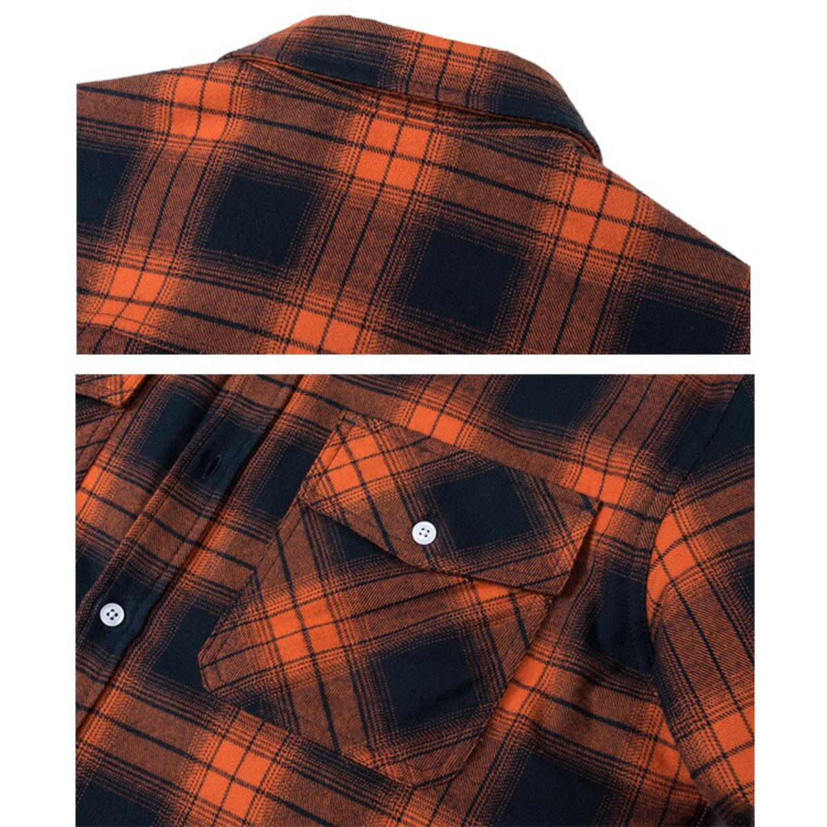 Noah | Men's Plaid Hooded Jacket with Long Sleeves