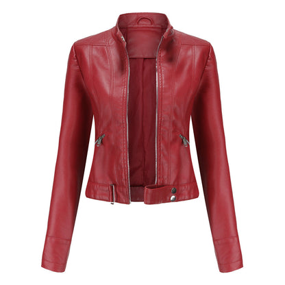 Aria | Women's Leather Jacket with Classic Design