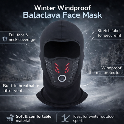 Larry | Windproof Full Coverage Thermal Outdoor Winter Balaclava