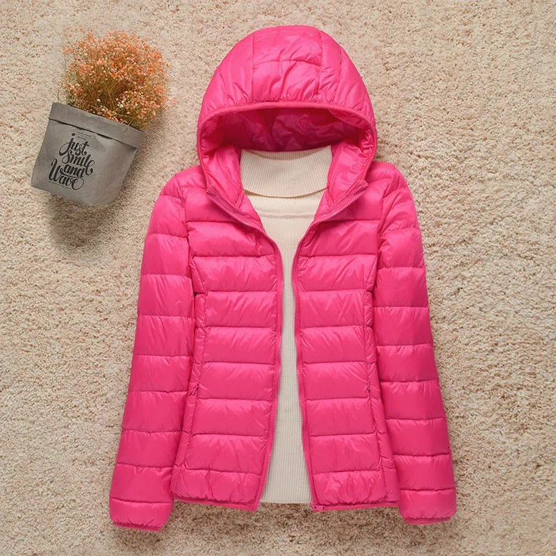 Zoe | Lightweight Puffer Jacket with Zip Closure