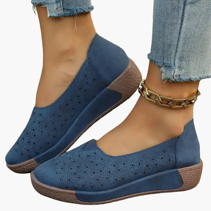Sarah | Women’s Comfortable Loafers With Orthopedic Insole Leather Upper