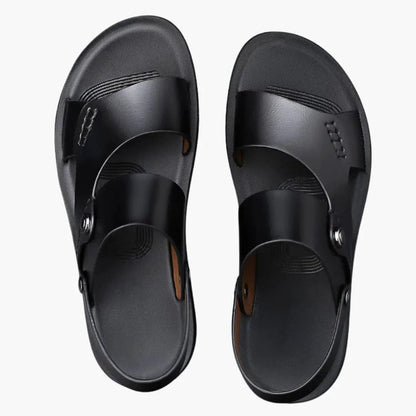 Wendy | Women’s Vegan Leather Strap Sandals With Cushioned Insole