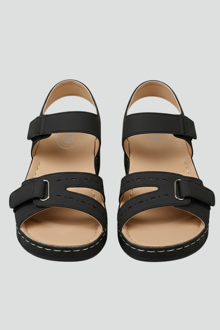 Liora | Women sandals with loop strap and wedge sole design