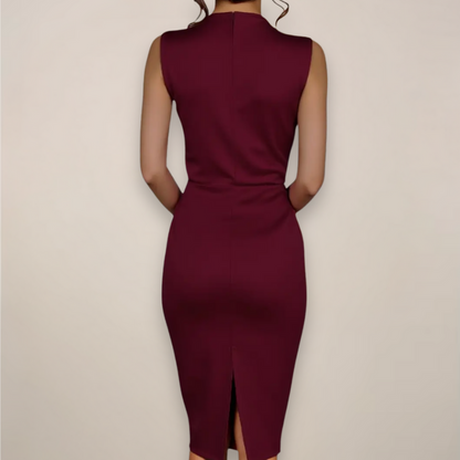 Hattie | Women’s Sleeveless Midi Dress
