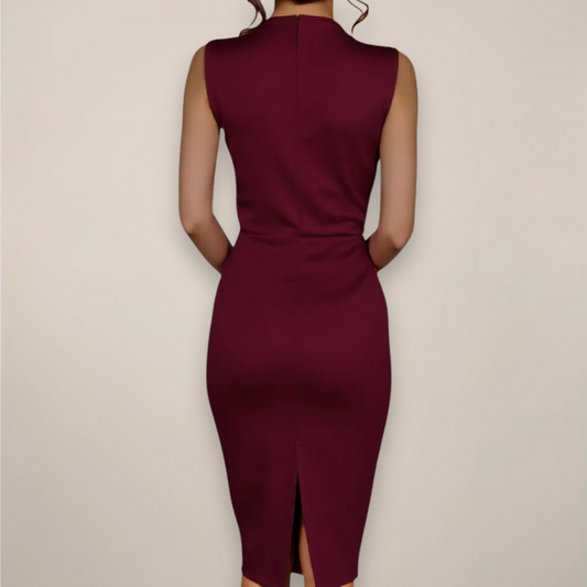 Hattie | Women’s Sleeveless Midi Dress