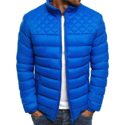 Nicholas | Elegant Puffer Winter Jacket with Stand Collar