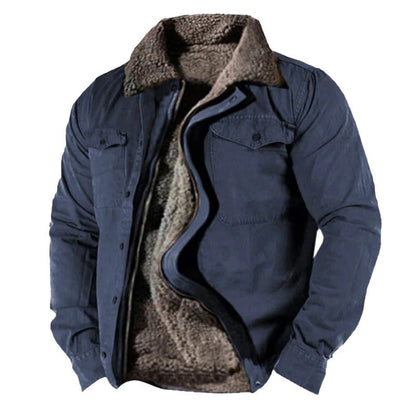 Thomas | Men's Casual Winter Jacket with Chest Pockets