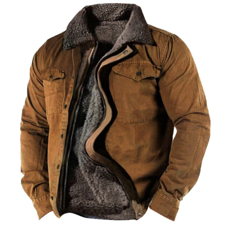 Thomas | Men's Casual Winter Jacket with Chest Pockets