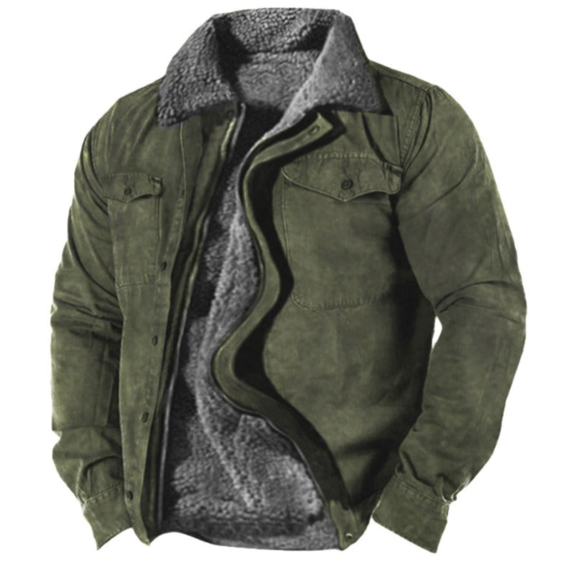 Thomas | Men's Casual Winter Jacket with Chest Pockets
