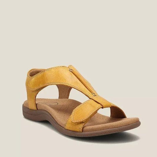 Scarlett | Orthopedic Vegan Leather Sandals with Adjustable Strap