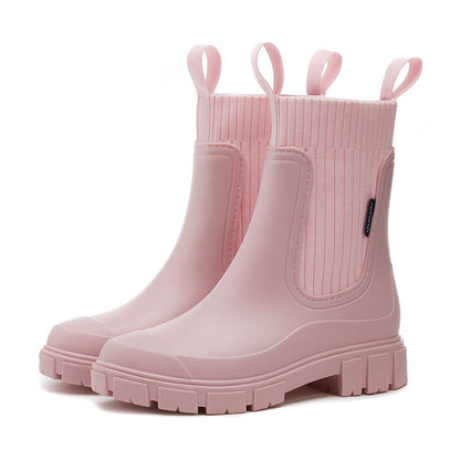 Mia | Waterproof Rain Boots with Anti-Slip Sole for Rainy Weather