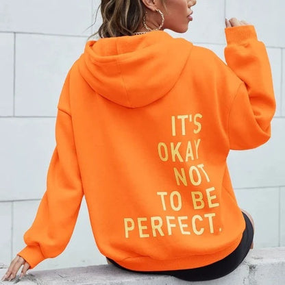 Layla | Long-Sleeve Hoodie with Casual Cut and Graphic Print
