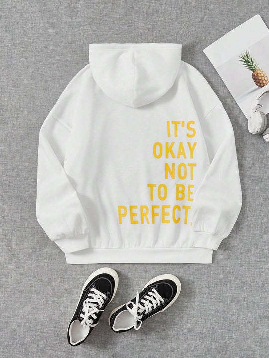 Layla | Long-Sleeve Hoodie with Casual Cut and Graphic Print