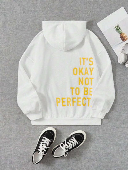 Layla | Long-Sleeve Hoodie with Casual Cut and Graphic Print