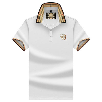 Hayes | Men’s Short-Sleeve Button Placket Polo Shirt | Polo