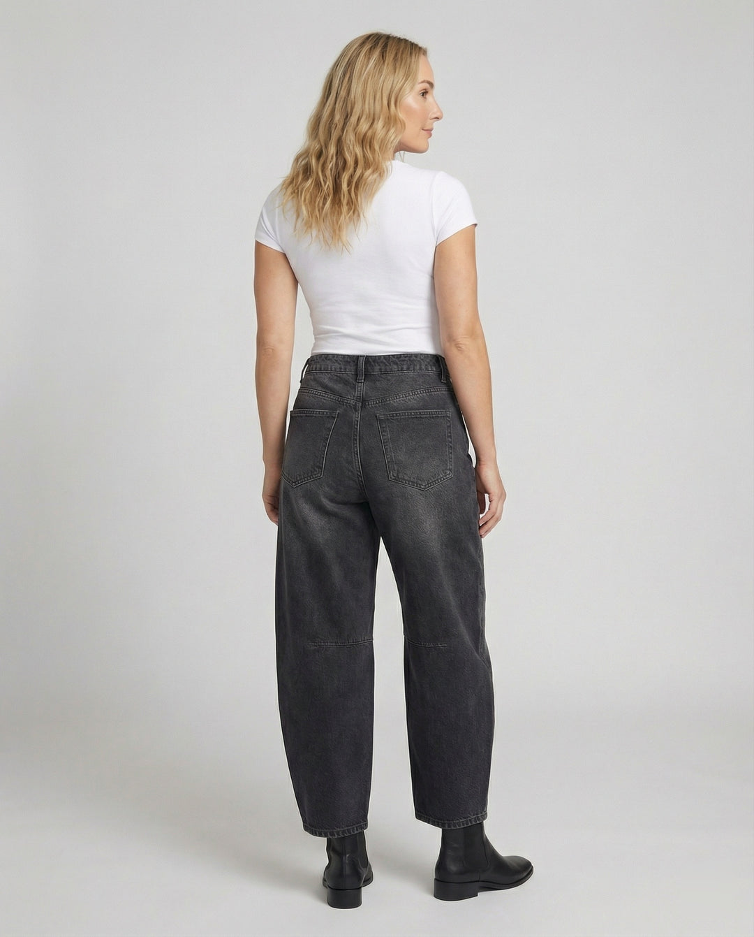 Westlyn | Women’s High-Waist Relaxed Tapered Jeans | Casual