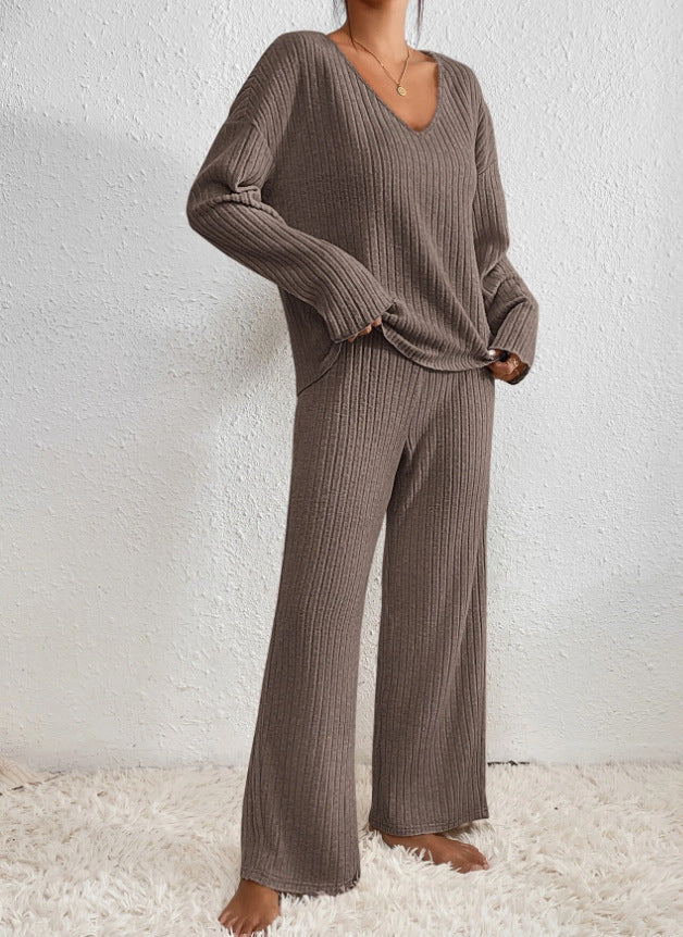 Betty | Knitted Piece Set with Ribbed Texture