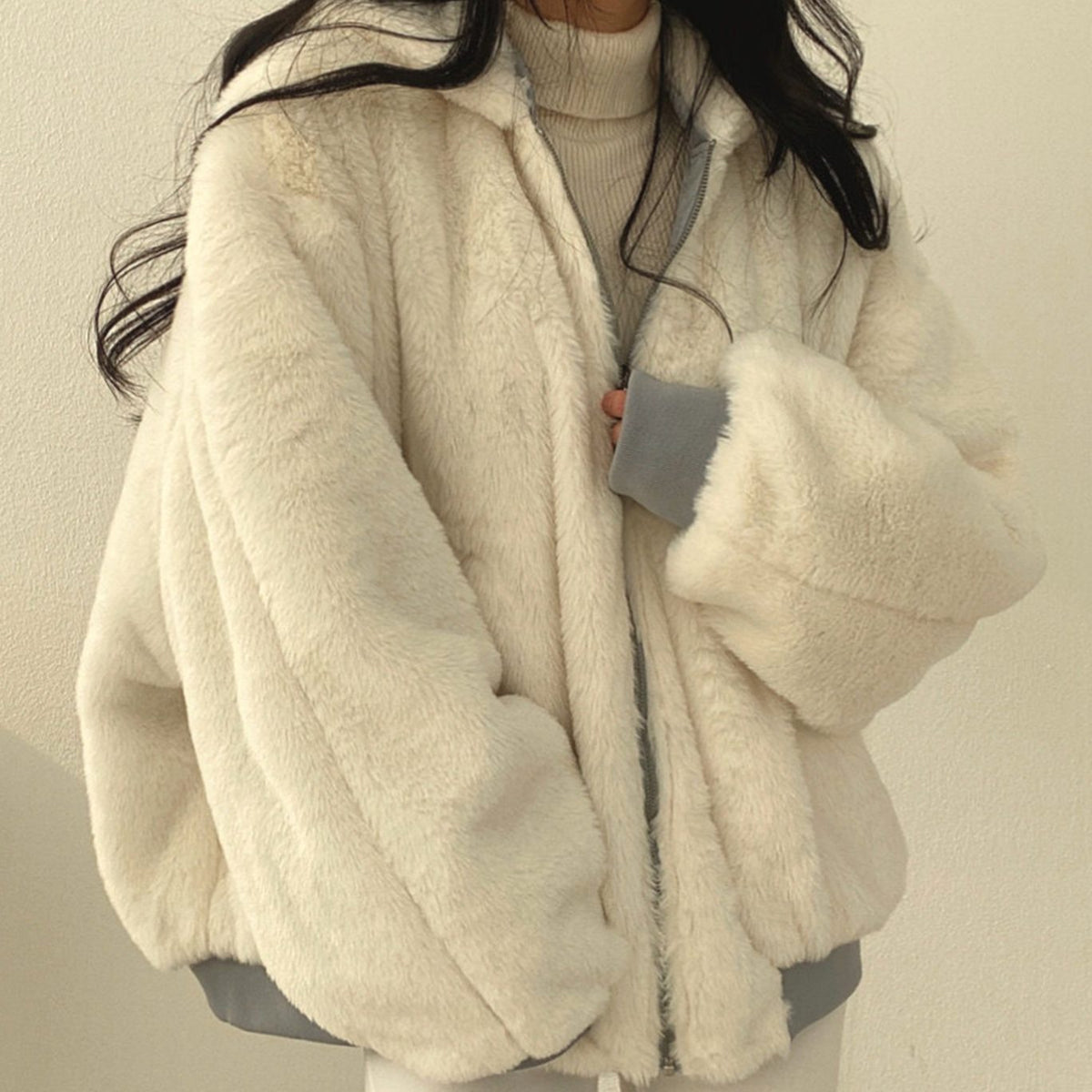 Sandra | Women's Reversible Bomber Jacket with Zipper