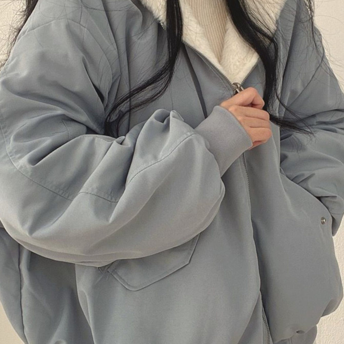 Sandra | Women's Reversible Bomber Jacket with Zipper