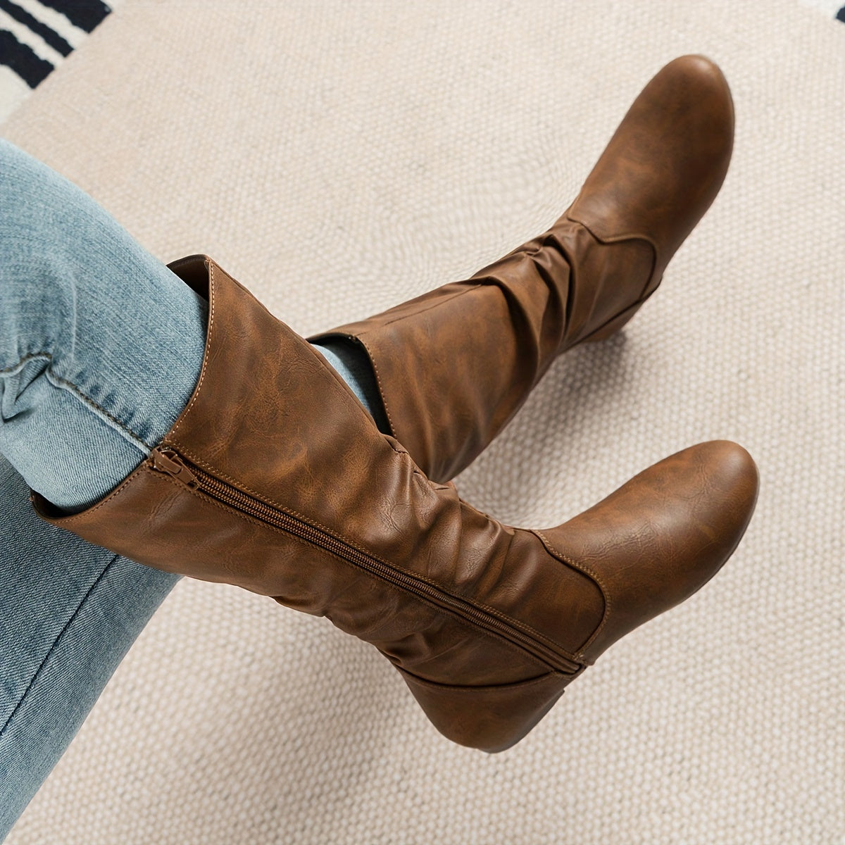 Ashley | Women's Casual Knee High Boots
