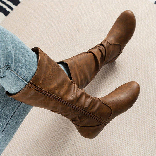 Ashley | Women's Casual Knee High Boots