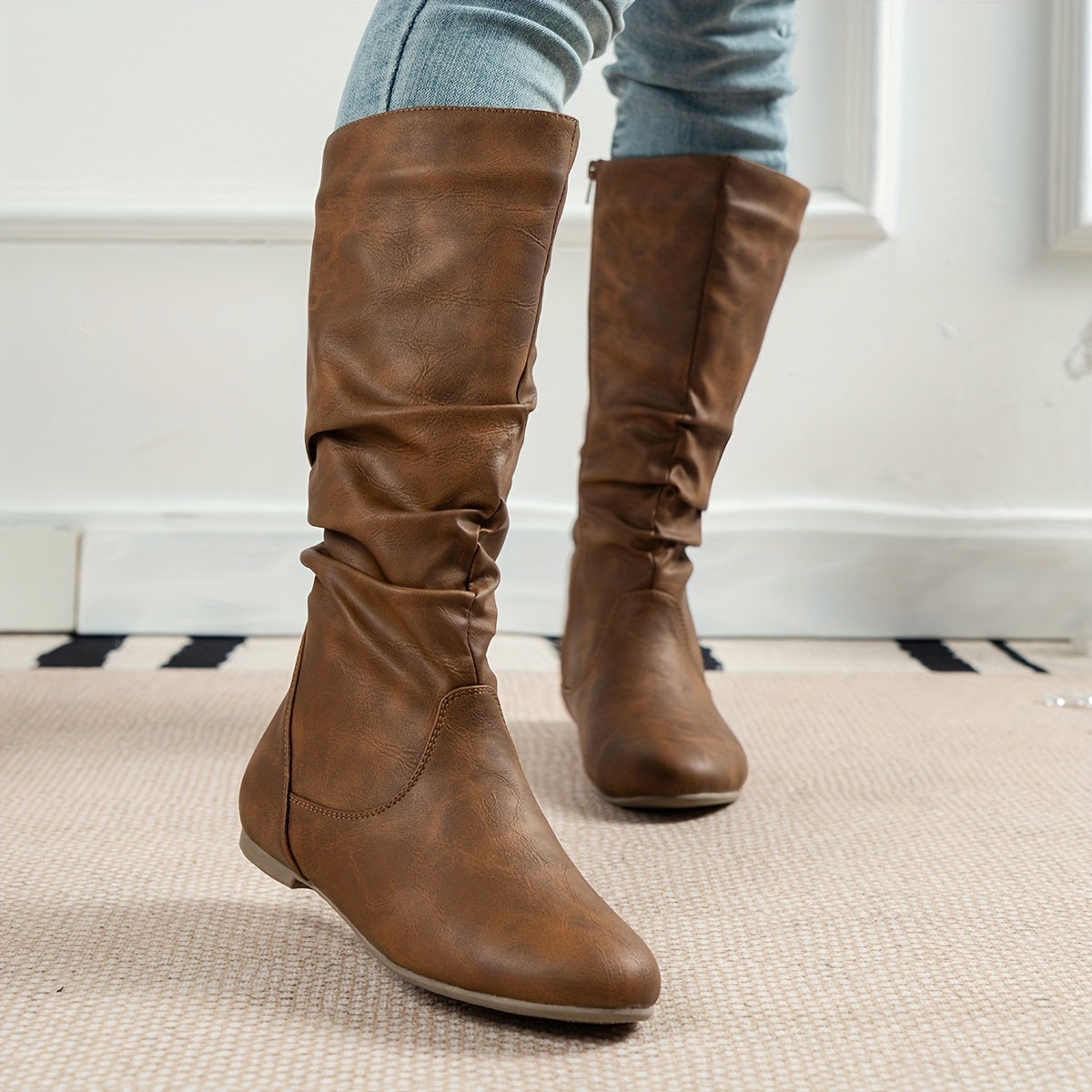 Ashley | Women's Casual Knee High Boots