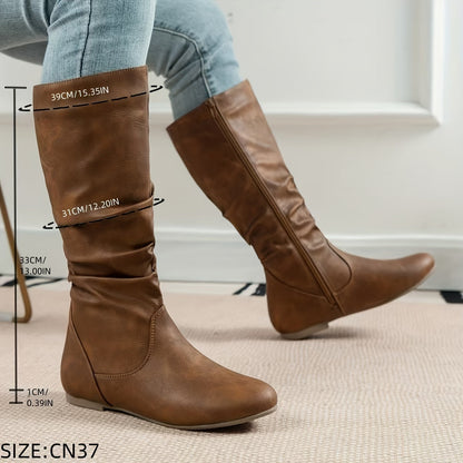 Ashley | Women's Casual Knee High Boots