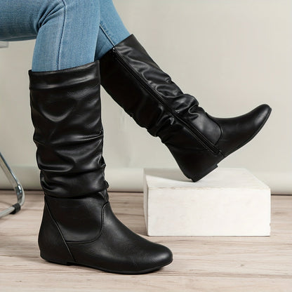 Ashley | Women's Casual Knee High Boots