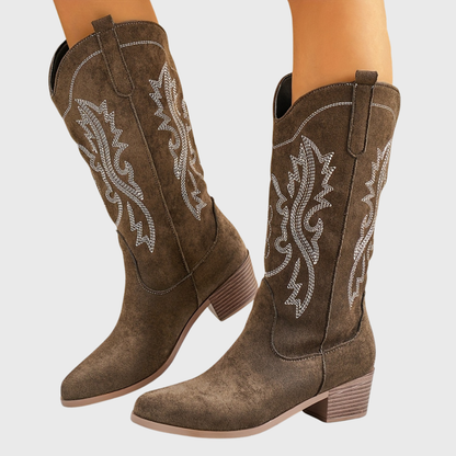 Kimberly | Women's Western Cowboy Boots with Wide Calf