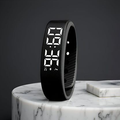 Chauncey | Women's and Men's Water-Resistant Sports Watch with LED Display