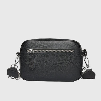 Alyssa | Women crossbody bag with patterned strap and zip closure
