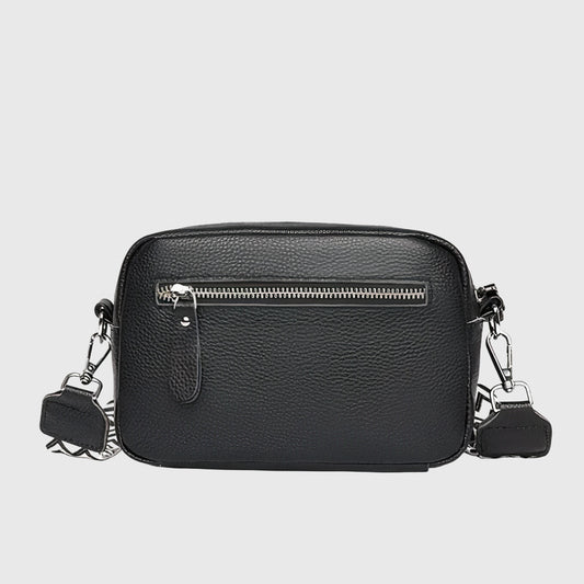Alyssa | Women crossbody bag with patterned strap and zip closure