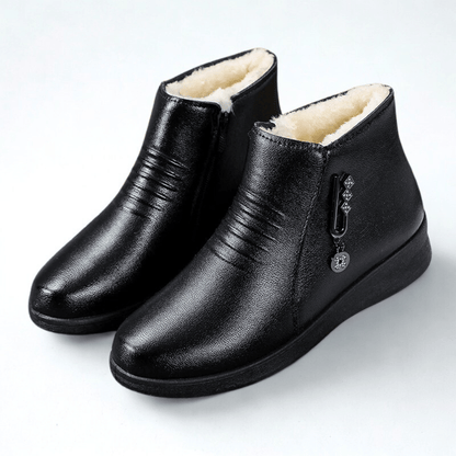 Barbara | Women's Fur-Lined Winter Ankle Boots