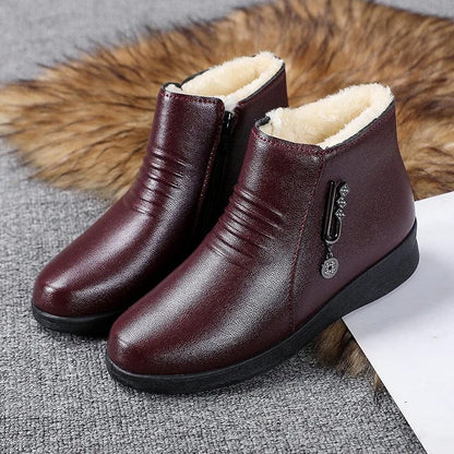 Barbara | Women's Fur-Lined Winter Ankle Boots