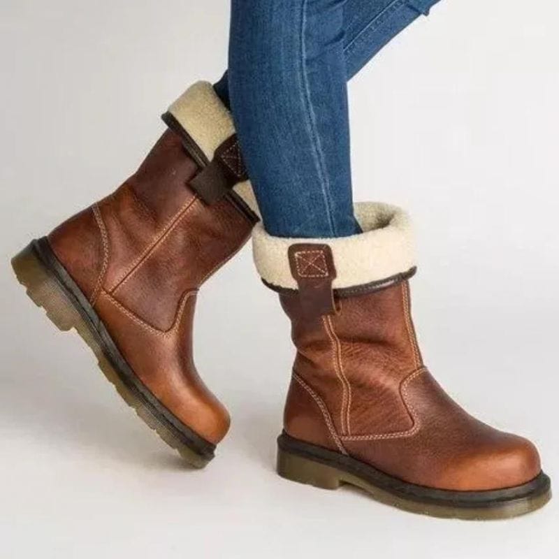 Karen | Women's Shearling-Lined Mid-Calf Winter Boots