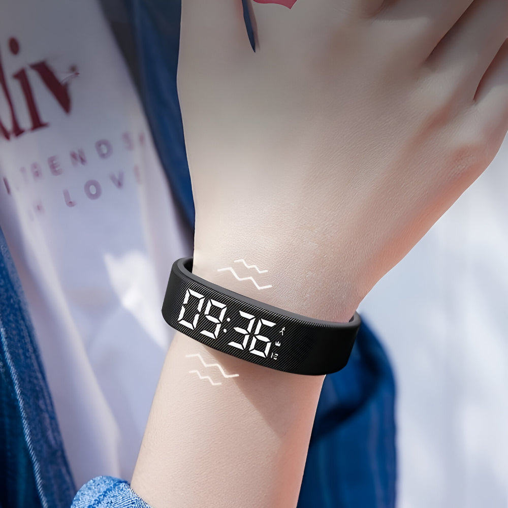 Chauncey | Women's and Men's Water-Resistant Sports Watch with LED Display