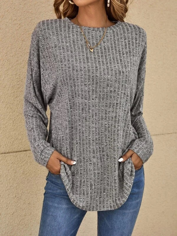 Sharon | Women's Crew Neck Long Sleeve Sweater
