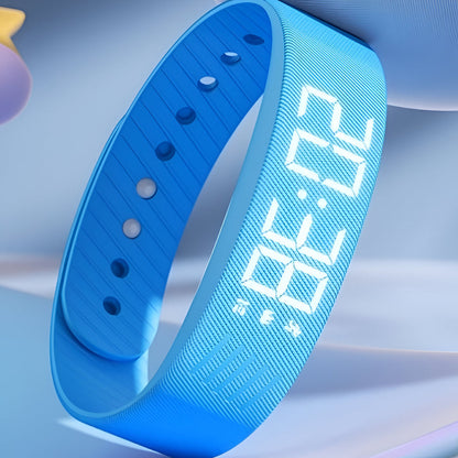 Chauncey | Women's and Men's Water-Resistant Sports Watch with LED Display