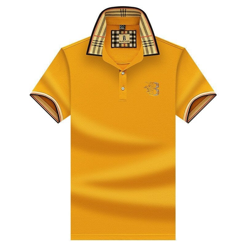 Hayes | Men’s Short-Sleeve Button Placket Polo Shirt | Polo