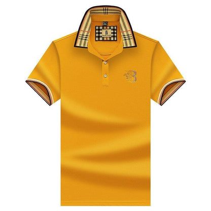 Hayes | Men’s Short-Sleeve Button Placket Polo Shirt | Polo