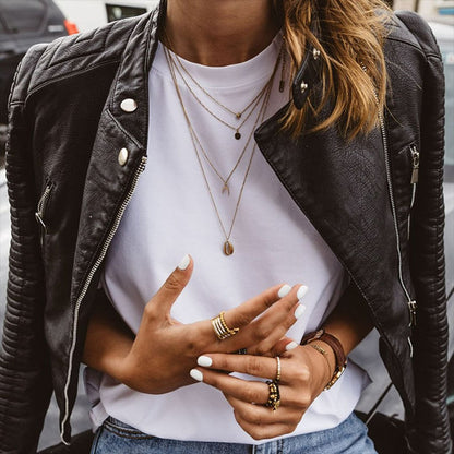 Reagan | Women's Classic Biker Jacket with Tailored Fit