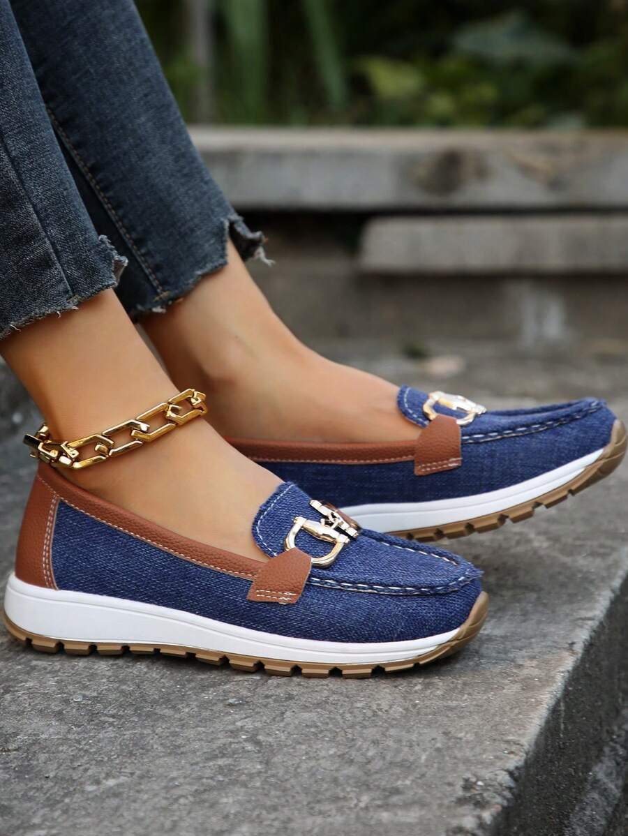 Gabriella | Women's Orthopedic Slip-On Shoes with Gold Detail